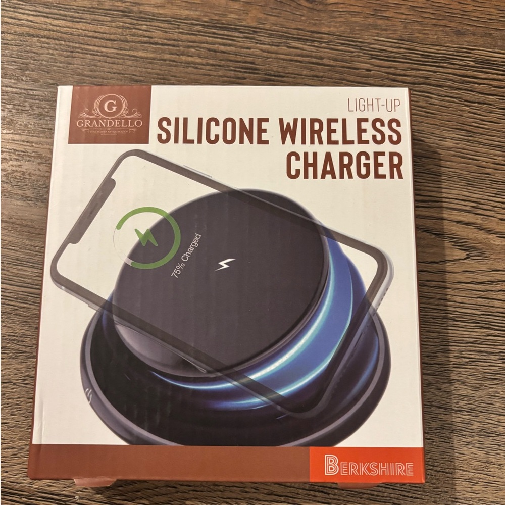 Grandello Silicone Wireless Charger - Black